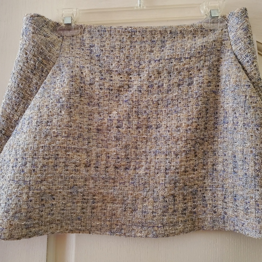 Theory tweed mini skirt - never worn